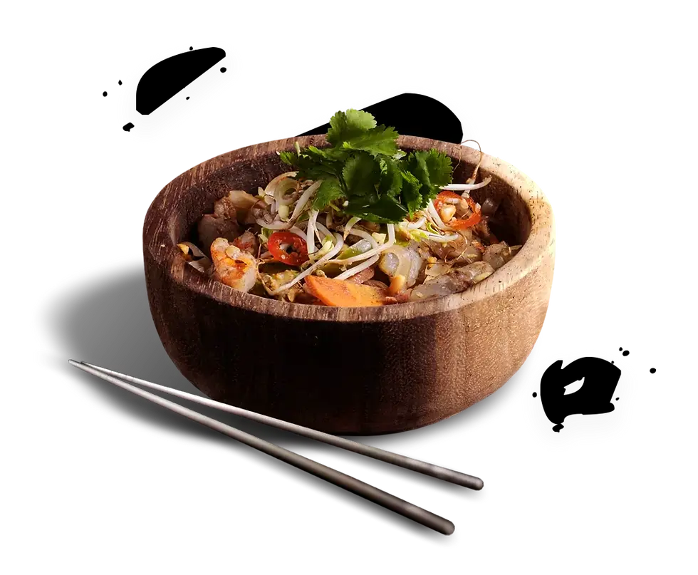 pad thai en Restaurante Funky Geisha