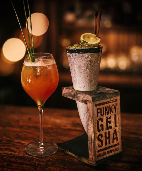Mixology at Funky Geisha Cabo