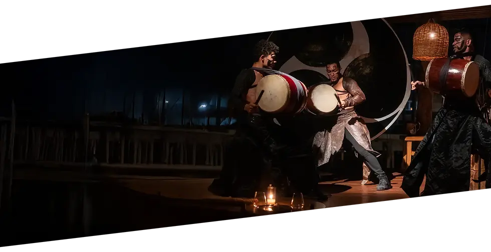 Asian restaurant with live show in Cancun