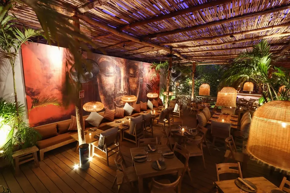 Flavors of Asian markets at Funky Geisha Cancun